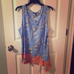 Cute floral tank top